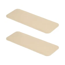2pcs 12x5 Inch Felt Base Shaper Bag Bottom Shaper Pad, Light Beige