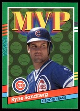 Ryne Sandberg 1991 Donruss #404 Chicago Cubs MLB READ FREE SHIPPING AutographDen