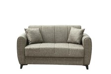 Divano 2 Posti Contenitore cm. 149x78x78 Tessuto Delhi Mina