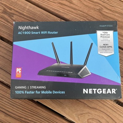 Netgear Nighthawk AC1900 Smart WiFi Router Model R7000