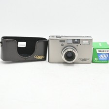 Contax T3 70th Anniversary Titanium Silver 35mm Film Camera Limited H0606