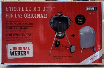 Weber Grill Master-Touch GBS Pro Holzkohlegrill Ø 57 cm