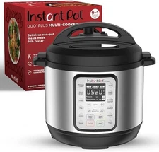 Instant Pot Duo Plus 9-in-1 Multicooker, Pressure Cooker - New