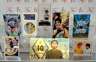 Diego Armando Maradona Collections Stickers, Cards, Coins, Banknote, Etc..