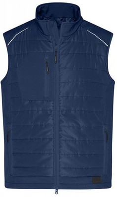 Men's Hybrid Vest, Wasser- und schmutzabweisend | James+Nicholson wird Daiber