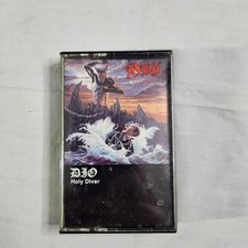 DIO "Holy Diver" 1983 Original Press Rare Cassette Tape No Barcode 