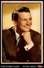 1953 Bowman T.V. & Radio NBC #31 Bud Collyer SHORT-PRINT 3 - VG