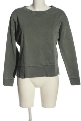 UNITED COLORS OF BENETTON Sweatshirt Damen Sweat Gr. DE 34 khaki Casual-Look