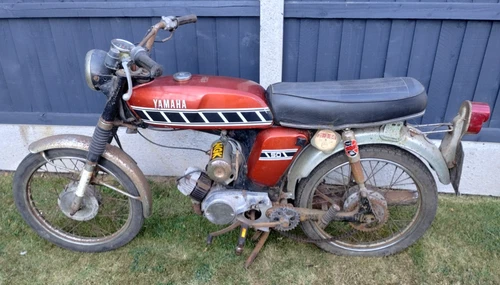 Genuine Early Original Yamaha  FS1E 1976 Pedal Type – Project Bike - Picture 1 of 17