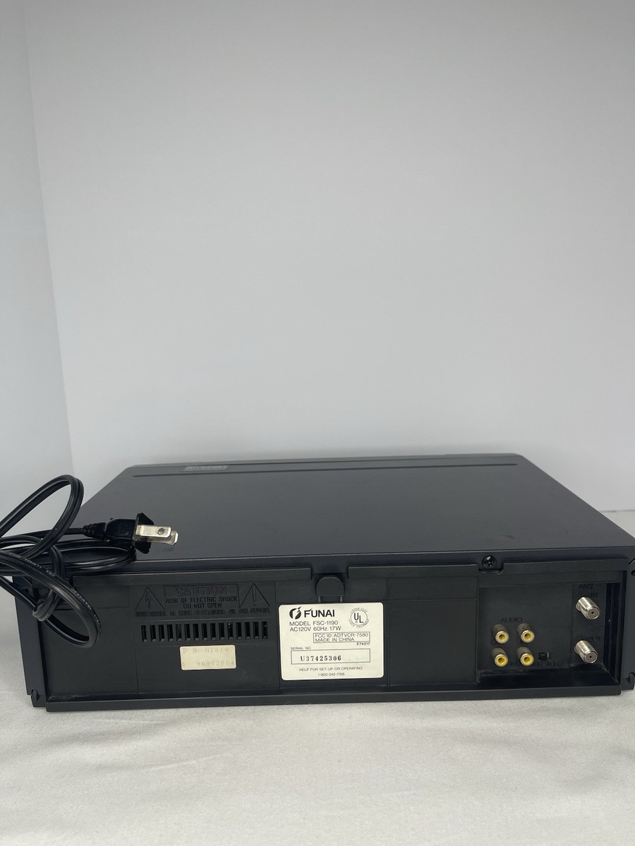 FUNAI Video Cassette Recorder FSC-1190 VHS HQ 4HEAD- PARTS ONLY