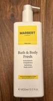 Marbert Bath & Body Fresh Bade & Duschgel 400 Ml - Unbenutzt & Original Verpackt