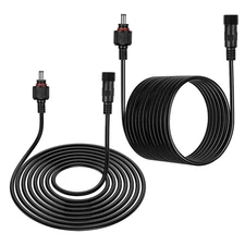  Power Supply Extension Cable Solar Fountain Lead for Panel Outdoor Cord Lights