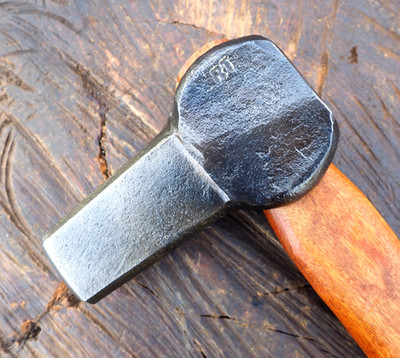 MINT 3LB DOG HEAD ''RENAN TAVORA BRAZIL'' BLACKSMITH HAMMER ANVIL KNIFE BLADE SAW