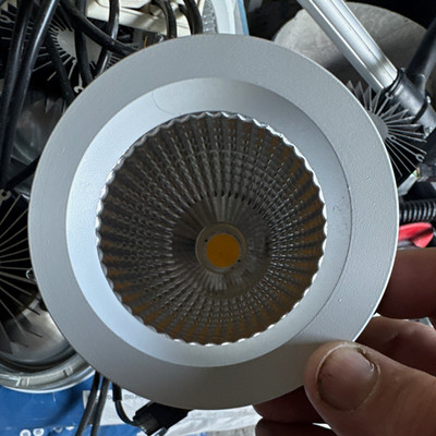 LTS LED-Einbaustrahler weiß dimmbar mit TCI DC Maxi Jolly US DALI Treiber
