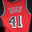 Glen Rice Miami Heat #41 Signed NBA Jersey JSA Authenticated