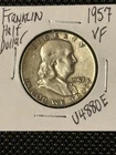 1957 Franklin Half Dollar  VF