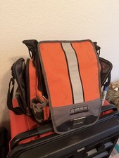 VETO PRO PAC TP-XXL Large Tool Bag Orange Gray Black, Multiple Compartments