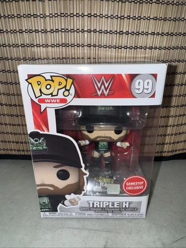 Funko Pop! Vinyl: WWE - Triple H - (GameStop) #99 with Pin