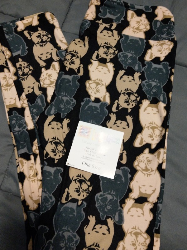 lularoe boston terrier leggings