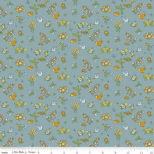Fat Quarter Liberty Fabrics Woodland Walk Misty Morning Forest Friends A