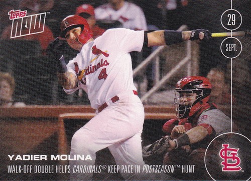 2016 Topps Now 520 Yadier Molina