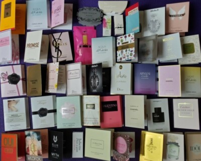 Lot of 8 High End Designer Women's Perfume Random Selected with a YSL Sample
