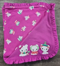 Baby Girl Brand New Gymboree Snow Bear Purple Blanket