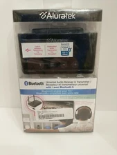 Aluratek - Universal Bluetooth Audio Receiver and Transmitter - Black