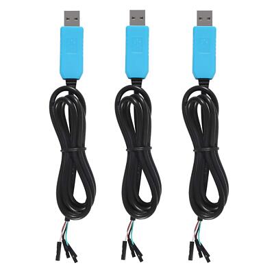 USB to TTL Serial Cable PL2303TA Debug Console Cable for Raspberry Pi 3 Pack