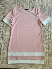 Shein Baby Pink Short Sleeve Sundress, Size M
