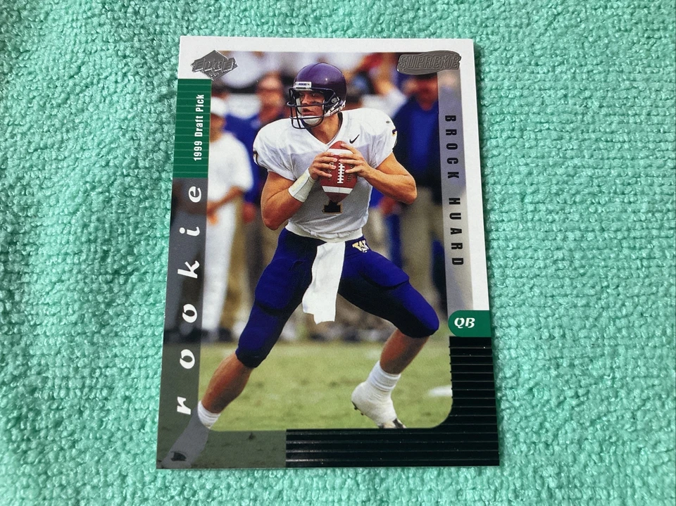 1999 Collector's Edge Supreme Galvanized Brock Huard #151 Rookie RC - Image 2 of 4