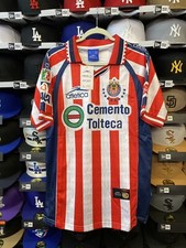 Chivas Del Guadalajara Retro Red Jersey Sz L 