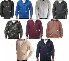 PRO CLUB Heavyweight Full Zip Fleece Hoodie SIZES AVAILABLE (M-2XL)