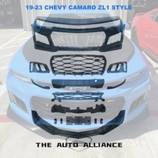 Full Front Bumper Replacement For 2019-2023 Chevy Chevrolet Camaro ZL1 Style