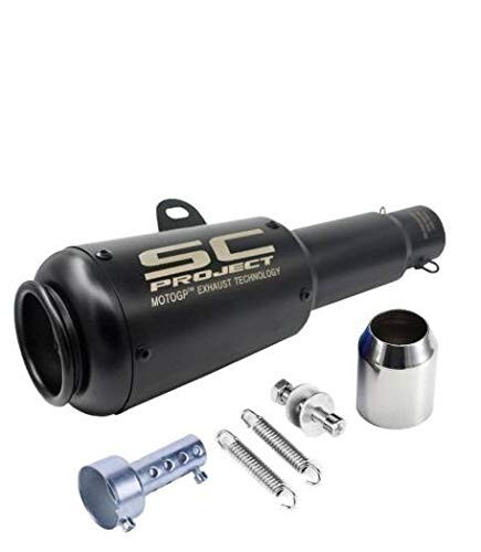 Universal Stainless Steel Slip On Exhaust 36-51 mm Muffler Pipe for All Bikes - Bild 1 von 4