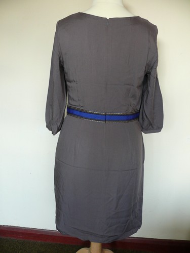 Boden Carla pretty day dress *New Price* Pewter or Teal, 14R or 14L BEAUTIFUL!! - Picture 3 of 14