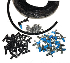 Blue barb Rabbit Watering Nipples Gravity Feed Starter Kit