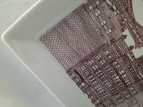 Fishs Eddy Brooklyn 12” Square Platter, Illustrations of Brooklyn, New York City - Picture 8 of 18