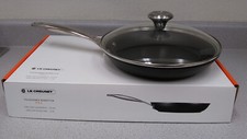 Le Creuset Toughened Nonstick Pro 10-Inch Fry Pan with Glass Lid *NEW*