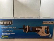 HART 20V Cordless Reciprocating Saw - Multicolor (Tool Only)