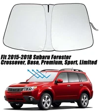 For Subaru Forester 15-18 Car Front Windshield Sun Shade Anti UV Foldable Cover