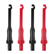 4Pcs Test Lead Kit Power Probe Wire 4mm Piercing Clip Tool Automotive Multimeter