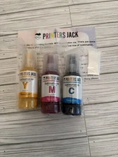 Printers Jack 4x100ml Sublimation Ink Auto Refill for Epson EcoTank Supertank...