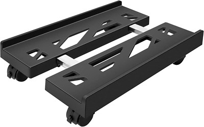 PC Stand Computer Tower Stand, Adjustable Mobile CPU Stand, Heavy-Duty Desktop S