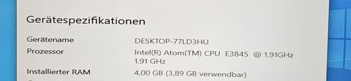 SOREDI SH 21 Blackline Industrie TOUCH PC INTEL ATOM 1,91 GHz | CFAST 32GB - Bild 3 von 6