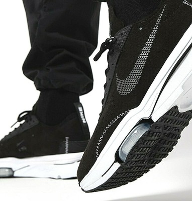 Sz 13 Nike Air Zoom Type N354 OFFER Black White Waffle Suede Max Gym  Comfort yzy | eBay