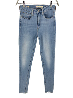 LEVI'S STRAUSS & CO Damen 721 High Rise Skinny Slim Jeans Größe W27 L32