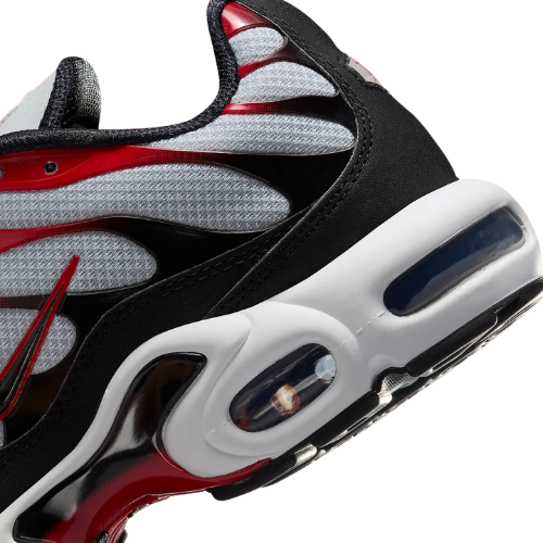 Nike Air Max Plus TN Pure Platinum White Red Black Size US8-13 Mens Sneakers - Picture 5 of 8