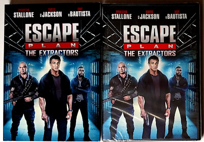 Escape Plan: The Extractors [DVD] Widescreen, 2019, Lionsgate - BRAND NEW