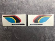 Peugeot 205 Rallye, Aufkleber Sticker Flammen D'Flügel Peugeot 205 Rallye, Aufkleber Sticker Flammen D'Flügel